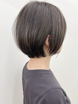 モリオフロムロンドン 原宿本店(morio from London) 【morio原宿】グレージュショートボブ
