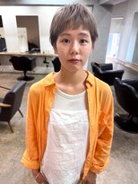 ソイ 下北沢(soi) ハイトーングレージュのベリーショート