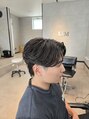 リム(LIM) 大人センターパート【メンズパーマ/メンズカット/メンズ美容室】