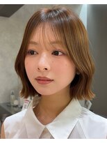 サンドナル 鹿児島天文館(sand NALU)&nbsp;ハッシュカット/グレージュ/デザインカラー[鹿児島天文館]