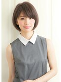 『rue京都』大人可愛い小顔ショートボブ