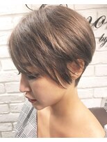 フラミューム 恵比寿(flammeum)&nbsp;ミヤザキスタイル  大人前下がりショート