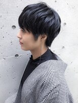 カンゴール サロン トウキョウ セントラル 原宿(KANGOL SALON TOKYO CENTRAL)&nbsp;【KANGOL】センターパート パーマ 韓国 ウルフ マッシュ カラー