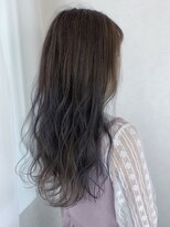 セシルヘアー 梅田店(Cecill hair) カーキベージュロングウェーブ
