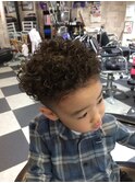 キッズパーマ男の子髪型TRICKstyle!