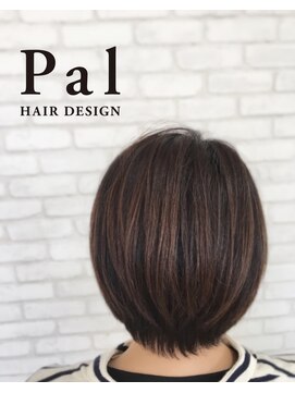 パル ヘアーデザイン(Pal HAIR DESIGN) 大人かわいいショートボブ