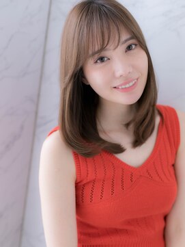 ローレン(LOREN) ＊LOREN＊毛先パーマで簡単スタイリング◎小顔レイヤーセミディ