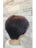 横顔美人スタイル