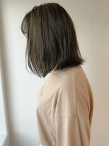 ネイヴィル オモテサンドウ(navile omotesando)&nbsp;☆ブリーチなしオリーブグレージュ☆