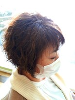 ボヌー(Bonheur) ショートパーマ&カラー