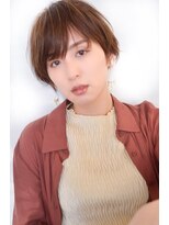 エールバイボヌール(Ere by Bonheur)&nbsp;ナチュラルハイライト/マッシュショート/まろみベージュ