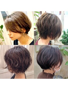 ヘアカフェ コトノハ(hair cafe Kotonoha) 【コトノハ】大人可愛い20代30代40代50 小顔マッシュルームヘア