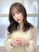 ランド 原宿表参道(LAND)&nbsp;グレージュカラー/ボブウルフ/黒髪カタログ/ココアベージュ/20代