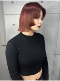 bob×顔周りカット