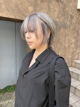 ヘアースペースブルーム プリュス 石橋店(HAIR SPACE BLOOM plus) 石橋/ホワイトカラー/白髪ぼかし/ケアブリーチ/髪質改善ケア