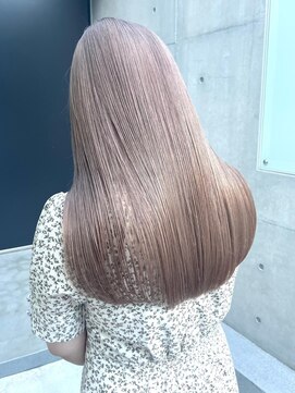 サンクプロジェクト(cinq PROJECT) ダブルカラーピンクベージュベージュカラーケアブリーチレイヤー