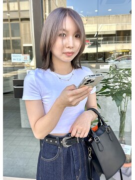 ムード タテマチ(mood tatemachi) ケアブリーチラベンダーグレージュ