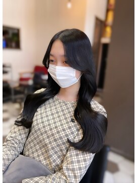 シェノン 梅田(CHAINON) 小顔カット×韓国レイヤーカット×艶カラー