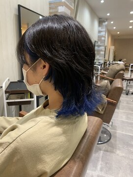 アプシー 三木店(Apsee) ウルフ×インナーカラー