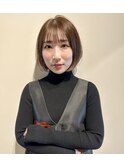 大人可愛い小顔前下がりボブ×ミニボブ20代30代【竹内哲太】