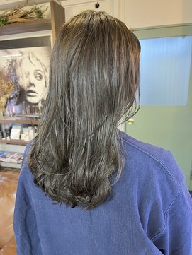 コレット ヘアー 大通(Colette hair) オリーブグレージュ .*。