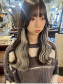 インナーカラー ホワイト stylist/miaki