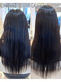 縮毛矯正 BEFORE&AFTER