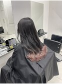 くすみピンクグラデーションカラー