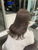 ショコララテ&nbsp;透明感グレージュ×グラデーションロング！