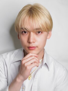 メンズヘアセンス 渋谷(MEN'S HAIR SENSE) ブロンドシースルーマッシュ