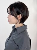 アッシュブラック美髪グレージュカラー_ba493931