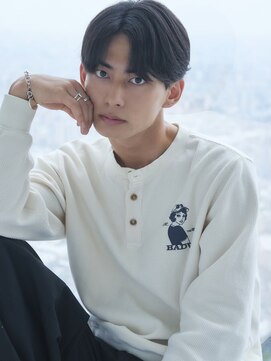 マカロン 郡山本店(MACARON) MEN’S HAIR/サーフカール/刈り上げセンターパート/郡山90