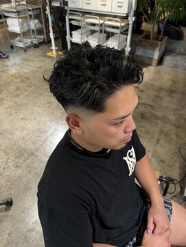 ザ オーダー(THE ORDER) スキンフェードケアブリーチハイライトメッシュダブルカラー