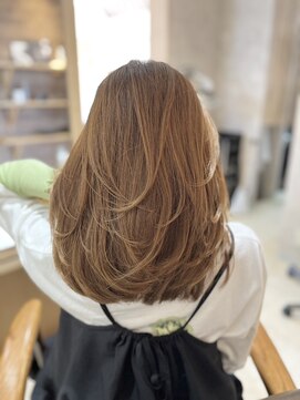 ジールサロン 阿見店(ZEAL SALON) ミディアムレイヤーカット