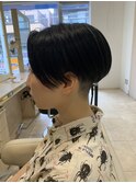 ツーブロックボブ、刈り上げ女子、メンズライクショート