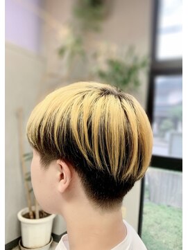 ヘアーフォーカス 逆インナーカラー