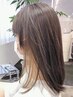 カット＋イルミナカラー（毛先までの全体カラー）