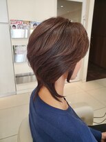 レイフィールド 滝の水店&nbsp;髪質改善ストレートウルフスタイル流行カラー30代40代人気