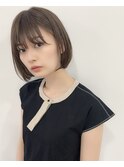 代々木駅/代々木/ブリーチなし/インナーカラー/酸性ストレート