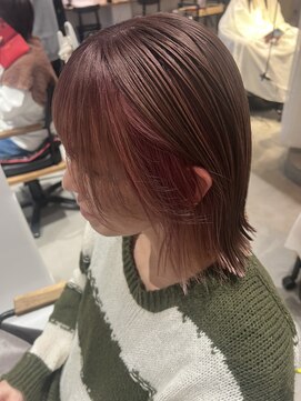 アプリコ(APREKO) ピンクインナーカラー