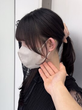 ビューナゴヤ 名駅(VIEW NAGOYA) 前髪カタログ/イメチェンスタイル／ウェーブパーマ/ミディ