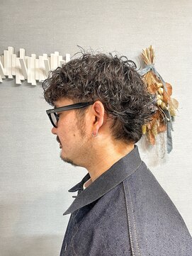 グリードヘア(GREED HAIR) ミニウルフ×ニュアンスパーマ