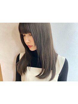 ≪NORA≫自慢のトリートメントストレートで髪質改善と理想的なデザインを！酸性ストレートも◎