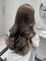 オニキス(ONYX)&nbsp;クリーミーマロンベージュ×レイヤーカット【chisato指名】