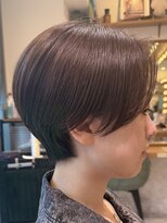 ロンド パルティール 大宮(Lond partir)&nbsp;ミニウルフレイヤーカット顔周りカット前髪カットショート/大宮