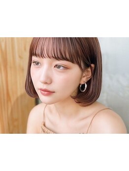 《高技術の実力派サロン》骨格・顔周りのバランスを見極めたカットでまとまりのある綺麗なシルエットに♪