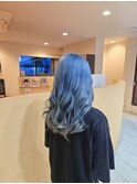 ダブルカラー×ライトブルー