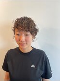 くせ毛を楽しむ似合わせショート×ニューヨークドライカット