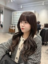 リーシュ イロン(Re:sh iron)&nbsp;ショコラグレージュ/レイヤーカット/水素ケアカラー