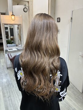 グレイス ヘア デザイニング(GRACE hair designing) ▼明るめ×ベージュ▼